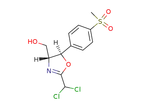 D-threo-2-(dichloromethyl)-5-(4-methanesulfonylphenyl)-4,5-dihydro-1,3-oxazol-4-yl methanol