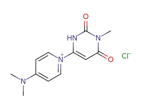 4-(dimethylamino)-1-(3-methyl-2,4-dioxo-1,2,3,4-tetrahydropyrimidin-6-yl)pyridinium chloride