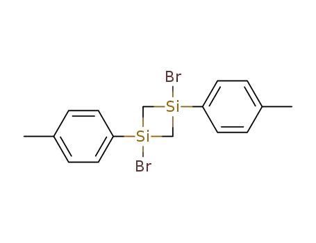 1,3-Dibromo-1,3-di-p-tolyl-[1,3]disiletane