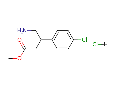 methyl (RS)-4-amino-3-(4-chlorophenyl)butanoate hydrochloride