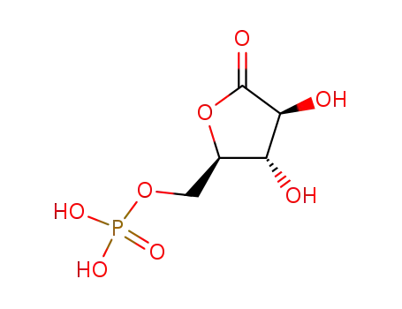 D-arabinono-1,4-lactone 5-(dihydrogenophosphate)