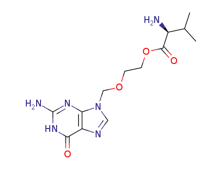 Molecular Structure of 124832-26-4 (Valaciclovir)