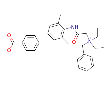 Molecular Structure of 3734-33-6 (Denatonium benzoate)