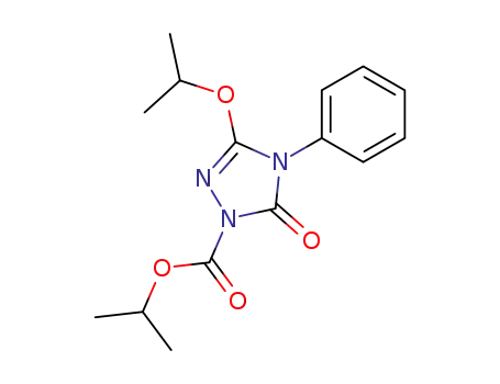1-methylethyl 4,5-dihydro-3-(1-methylethoxy)-5-oxo-4-phenyl-1H-1,2,4-triazole-1-carboxylate