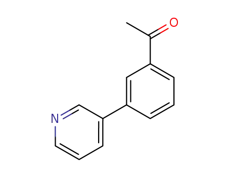 Molecular Structure of 171092-38-9 (Ethanone, 1-[3-(3-pyridinyl)phenyl]-)