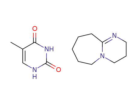 2,3,4,6,7,8,9,10-octahydro-pyrimido[1,2-a]azepine; compound with 5-methyl-1H-pyrimidine-2,4-dione