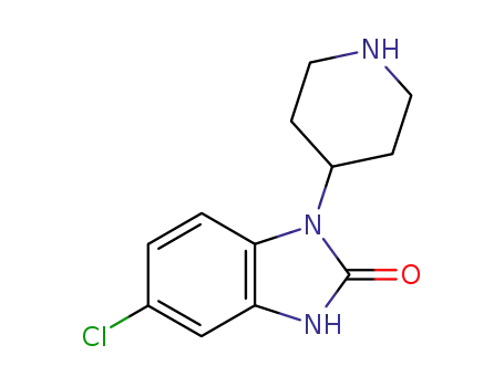 5-chloro-1,3-dihydro-1-(4-piperidinyl)-2H-benzimidazol-2-one