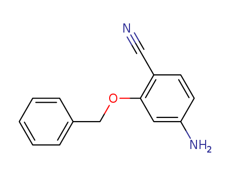 Benzonitrile, 4-amino-2-(phenylmethoxy)-