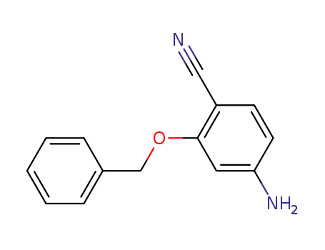 Benzonitrile, 4-amino-2-(phenylmethoxy)-