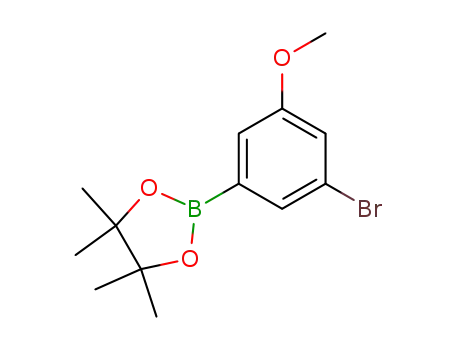 Molecular Structure of 401797-04-4 (3-BroMo-5-Methoxyphenylboronic acid pinacol ester)
