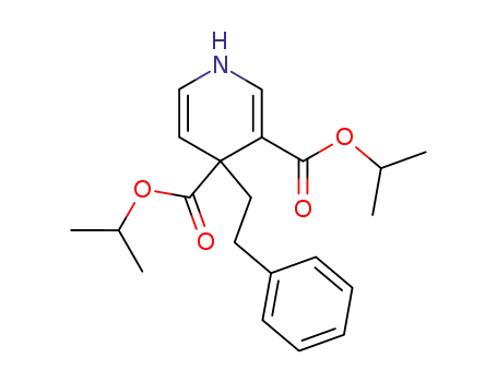 4-phenethyl-1,4-dihydro-pyridine-3,4-dicarboxylic acid diisopropyl ester