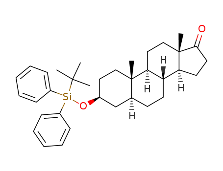 3-(t-butyl)diphenylsiloxy-androstan-17-one