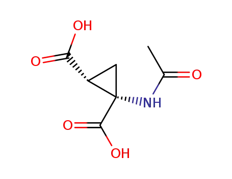(Z)-1-(acetylamino)cyclopropane-1,2-dicarboxylic acid