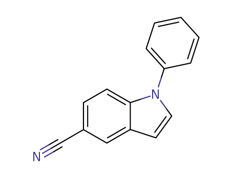 1-phenyl-1H-indole-5-carbonitrile