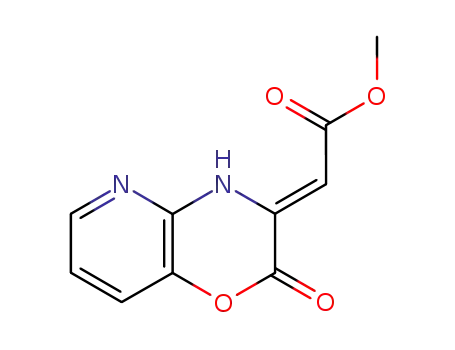 (Z)-3-methoxycarbonylmethylene-3,4-dihydro-2H-5-aza-1,4-benzoxazin-2-one