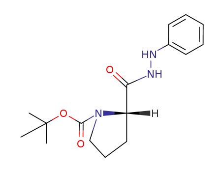 (S)-tert-butyl 2-(2-phenylhydrazinecarbonyl)pyrrolidine-1-carboxylate