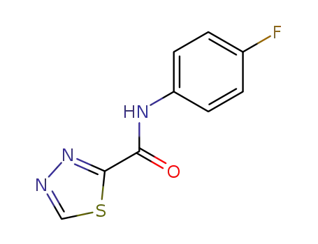 N-(4-fluorophenyl)-1,3,4-thiadiazole-2-carboxamide