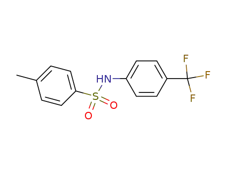 4-methyl-N-(4-(trifluoromethyl)phenyl)benzenesulfonamide
