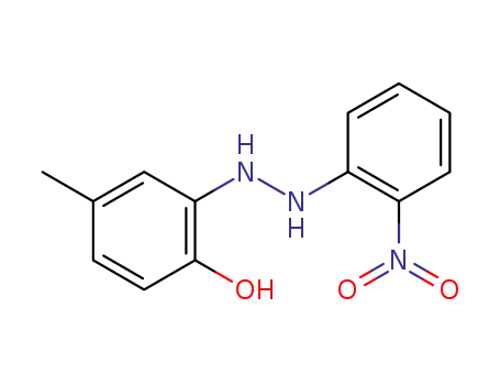 4-methyl-2-[N'-(2-nitro-phenyl)-hydrazino]-phenol
