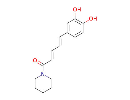 (2E,4E)-5-(3,4-dihydroxyphenyl)-1-(piperidin-1-yl)penta-2,4-dien-1-one