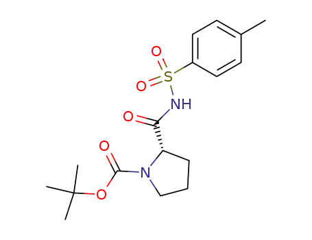 (S)-tert-butyl 2-(tosylcarbamoyl)pyrrolidine-1-carboxylate