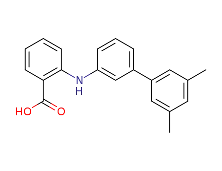 Molecular Structure of 783325-75-7 (2-(3',5'-DIMETHYL-BIPHENYL-3-YLAMINO)-BENZOIC ACID)