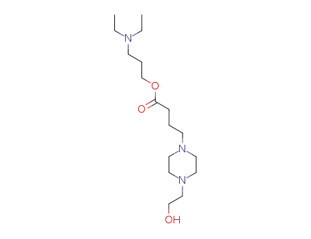 4-[4-(2-hydroxyethyl)piperazin-1-yl]butyric acid 3-diethylaminopropyl ester