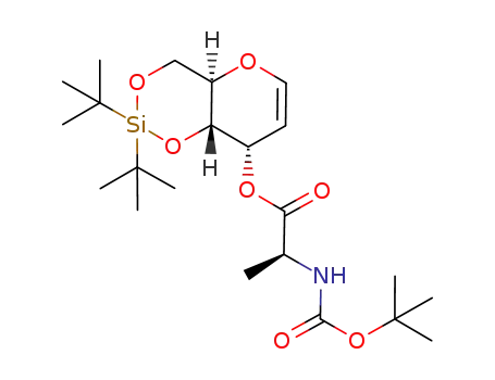 3-O-(N-tert-butoxycarbonyl-L-alanyl)-4,6-O-di-tert-butylsilanediyl-D-allal