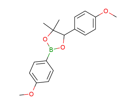 2,5-bis-(4-methoxyphenyl)-4,4-dimethyl-[1,3,2]dioxaborolane