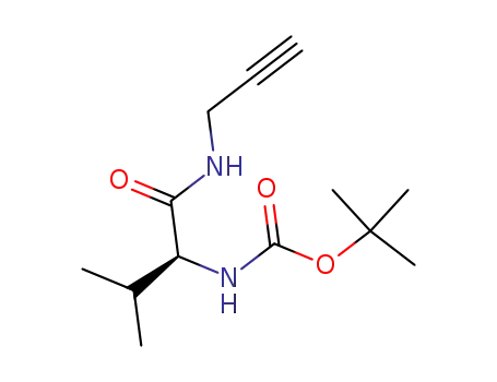 (S)-2-methyl-1-(prop-2-ynylcarbamoyl)-propylcarbamic acid t-butyl ester