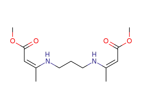 3-[3-(2-methoxycarbonyl-1-methylvinylamino)-propylamino]but-2-enoic acid methyl ester