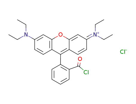N-(9-(2-(chlorocarbonyl)phenyl)-6-(diethylamino)-3H-xanthen-3-ylidene)-N-ethylethanaminium chloride
