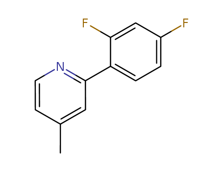 Pyridine, 2-(2,4-difluorophenyl)-4-methyl-