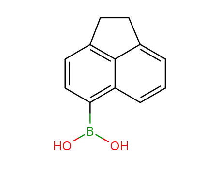 Molecular Structure of 183158-33-0 (ACENAPHTHENE-5-BORONIC ACID)