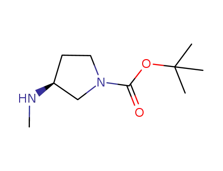 1-Pyrrolidinecarboxylicacid,3-(methylamino)-,1,1-dimethylethylester,(3S)-(9CI)