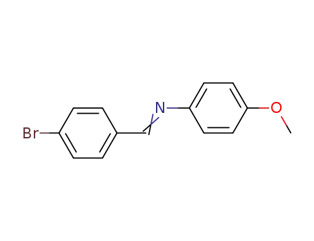 Benzenamine, N-[(4-bromophenyl)methylene]-4-methoxy-
