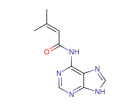 3-메틸-N-(1H-퓨린-6-일)-2-부텐아미드