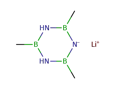 1-lithio-2,4,6-trimethylborazine