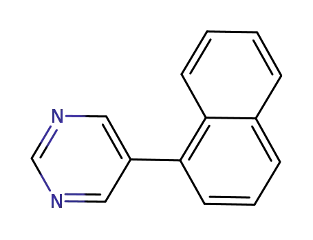 5-(naphthalen-1-yl)pyrimidine