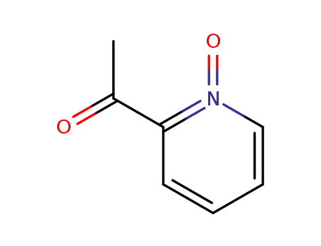 Molecular Structure of 2457-50-3 (Ethanone, 1-(1-oxido-2-pyridinyl)- (9CI))