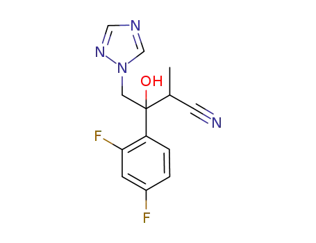 3-(2,4-difluorophenyl)-3-hydroxy-2-methyl-4-(1H-1,2,4-triazol-1-yl)butyronitrile