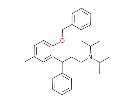N,N-diisopropyl-3-(2-benzyloxy-5-methylphenyl)-3-phenylpropylamine