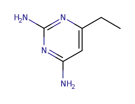 Molecular Structure of 514854-12-7 (2,4-Pyrimidinediamine, 6-ethyl-)