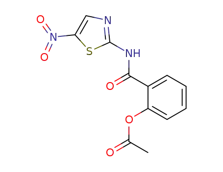 Molecular Structure of 55981-09-4 (Nitazoxanide)