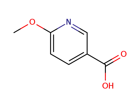 Molecular Structure of 66572-55-2 (6-Methoxynicotinic acid)