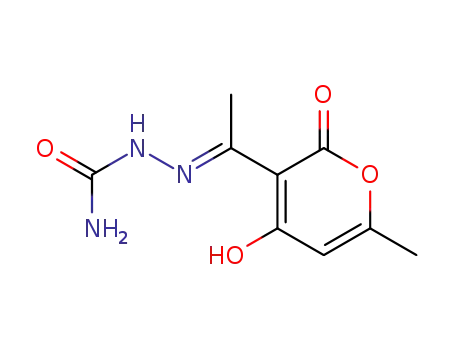3-Acetyl-4-hydroxy-6-methyl-2H-pyran-2-one semicarbazone