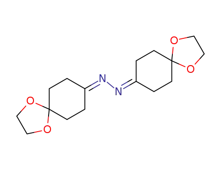 Bis<1,4-dioxaspiro<4.5>decan-8-yliden>hydrazin