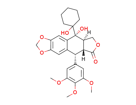 7β-(1-hydroxycyclohexyl)podophyllotoxin