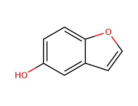 Molecular Structure of 13196-10-6 (5-Benzofuranol)