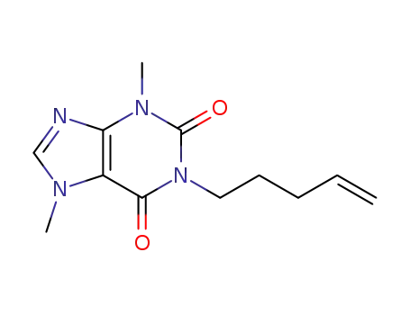 1-(Pent-4-enyl)-3,7-dimethyl-xanthine